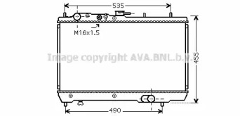 Теплообменник AVA QUALITY COOLING KA2066