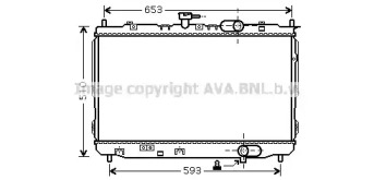 Теплообменник AVA QUALITY COOLING KA2072