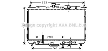 Теплообменник AVA QUALITY COOLING KA2073