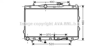 Теплообменник AVA QUALITY COOLING KA2075