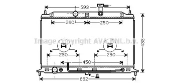 Теплообменник AVA QUALITY COOLING KA2078