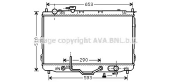 Теплообменник AVA QUALITY COOLING KA2096