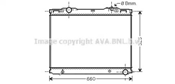 Теплообменник AVA QUALITY COOLING KA2133