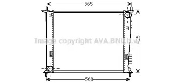 Теплообменник AVA QUALITY COOLING KA2143