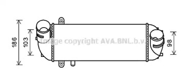 Теплообменник AVA QUALITY COOLING KA4212