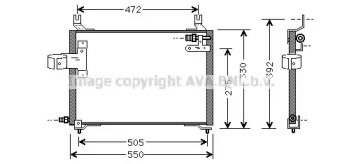 Конденсатор AVA QUALITY COOLING KA5006