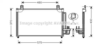 Конденсатор AVA QUALITY COOLING KA5031