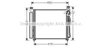 Конденсатор AVA QUALITY COOLING KA5065D