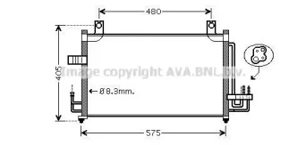 Конденсатор AVA QUALITY COOLING KA5068D