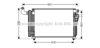 Конденсатор, кондиционер AVA QUALITY COOLING KA5082D