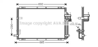 Конденсатор AVA QUALITY COOLING KA5085