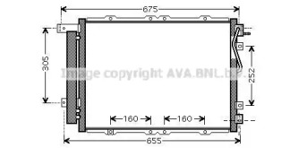 Конденсатор AVA QUALITY COOLING KA5091D