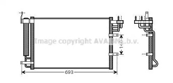 Конденсатор AVA QUALITY COOLING KA5093D