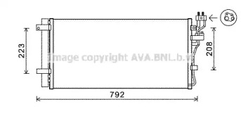 Конденсатор AVA QUALITY COOLING KA5148