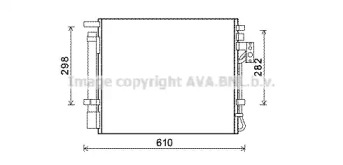 Конденсатор AVA QUALITY COOLING KA5149D