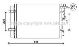 Конденсатор AVA QUALITY COOLING KA5198D