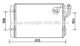 Конденсатор AVA QUALITY COOLING KA5206D