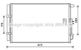 Конденсатор AVA QUALITY COOLING KA5229D