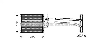 Теплообменник AVA QUALITY COOLING KA6067