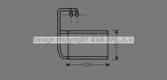 Теплообменник AVA QUALITY COOLING KA6278