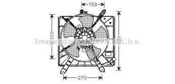 Вентилятор AVA QUALITY COOLING KA7505