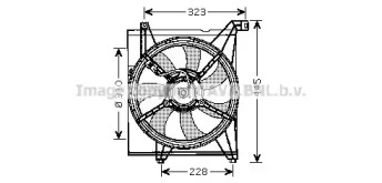 Вентилятор AVA QUALITY COOLING KA7512