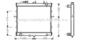 Теплообменник AVA QUALITY COOLING KAA2022