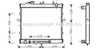 Теплообменник AVA QUALITY COOLING KAA2023