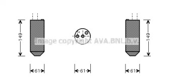 Осушитель, кондиционер AVA QUALITY COOLING KAD029