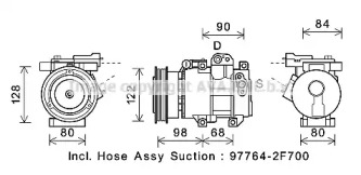 Компрессор AVA QUALITY COOLING KAK192