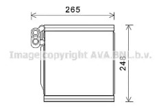 Испаритель, кондиционер AVA QUALITY COOLING KAV196