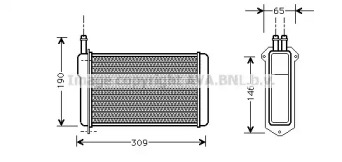 Теплообменник AVA QUALITY COOLING LA6009