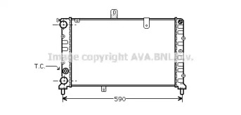 Теплообменник AVA QUALITY COOLING LC2027