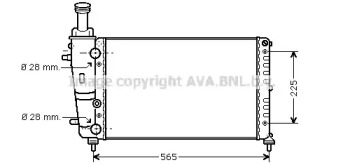 Теплообменник AVA QUALITY COOLING LC2066