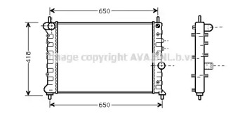 Теплообменник AVA QUALITY COOLING LC2078