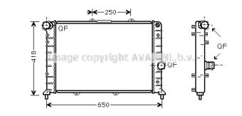 Теплообменник AVA QUALITY COOLING LC2079