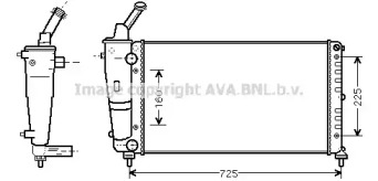 Теплообменник AVA QUALITY COOLING LC2083