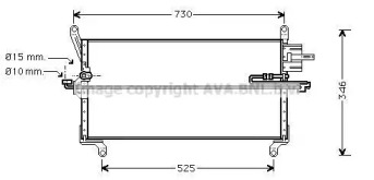 Конденсатор AVA QUALITY COOLING LC5069D