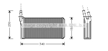 Теплообменник AVA QUALITY COOLING LC6074