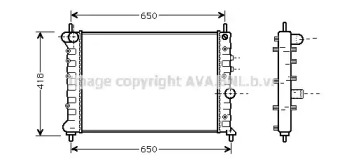 Теплообменник AVA QUALITY COOLING LCA2078