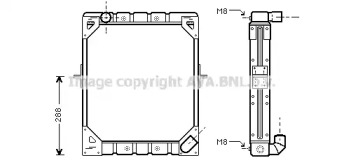 Теплообменник AVA QUALITY COOLING ME2141