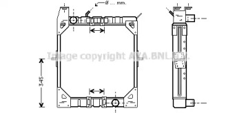 Теплообменник AVA QUALITY COOLING ME2167