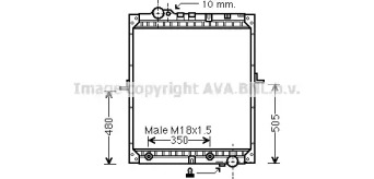 Теплообменник AVA QUALITY COOLING ME2182