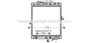 Теплообменник AVA QUALITY COOLING ME2235