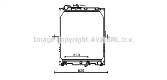 Теплообменник AVA QUALITY COOLING ME2255