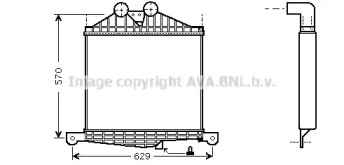 Теплообменник AVA QUALITY COOLING ME4185