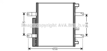 Конденсатор AVA QUALITY COOLING ME5238D