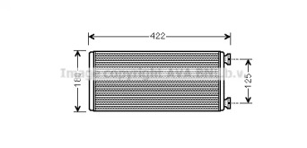 Теплообменник AVA QUALITY COOLING ME6248