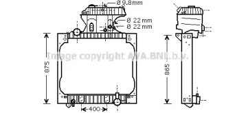 Теплообменник AVA QUALITY COOLING MN2015