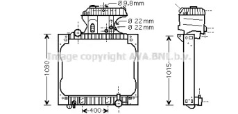 Теплообменник AVA QUALITY COOLING MN2016